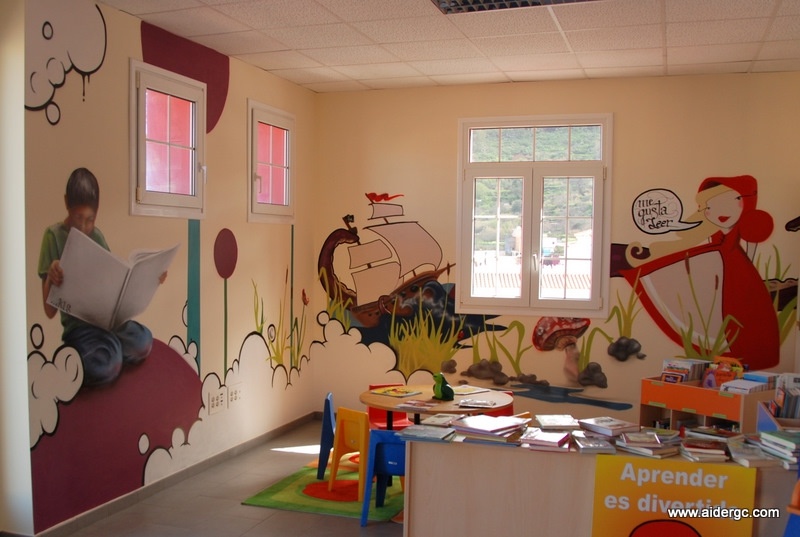Interior de un centro infantil